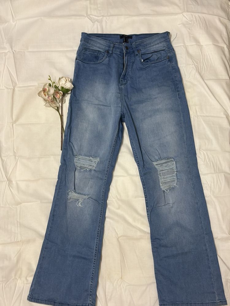 Forever 21 Denim (US 30) Ripped