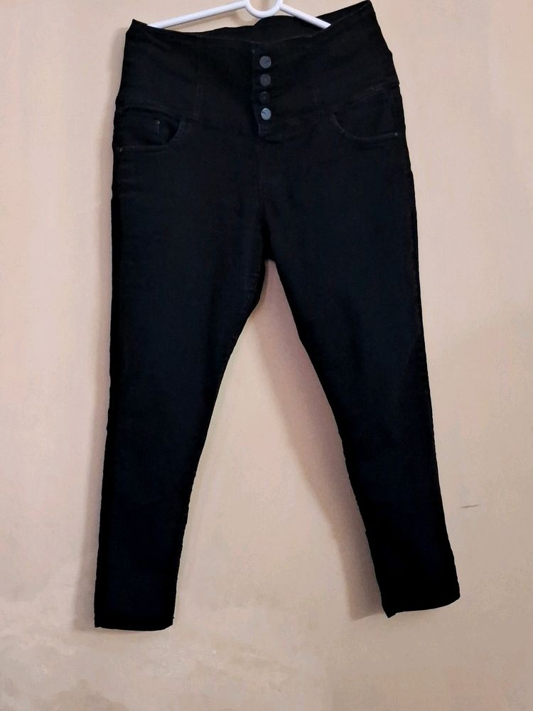 Black Demin Skinny Jeans