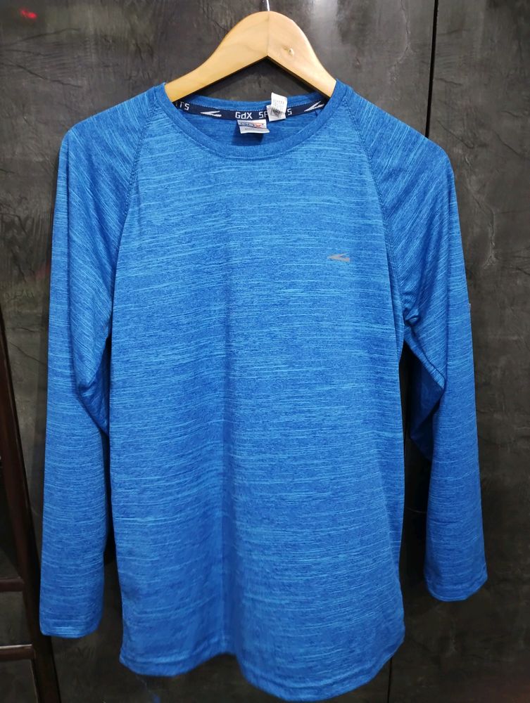 Blue Full Sleeves T Shirt