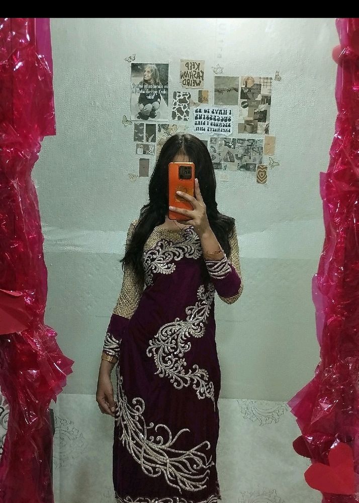 Velvet Kurti