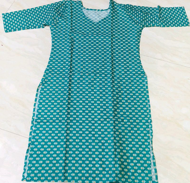 Pure Cotton Kurti