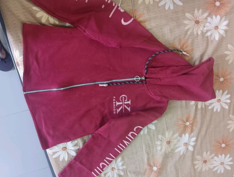 Maroon Jacket For Women Girls