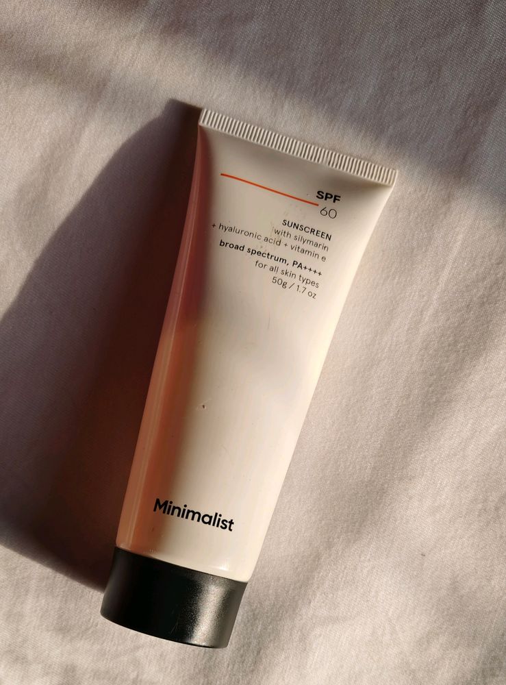 Minimalist Spf60 Sunscreen