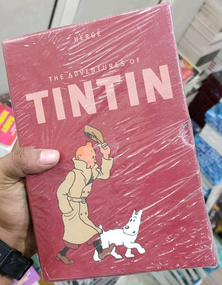 Tintin Boxed Set (8 Books, Brand New)