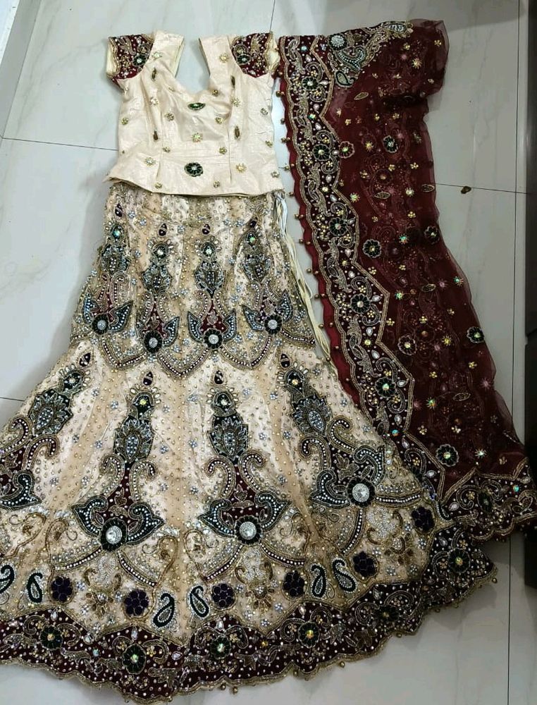 Very Heavy Pretty Bridal Lengha