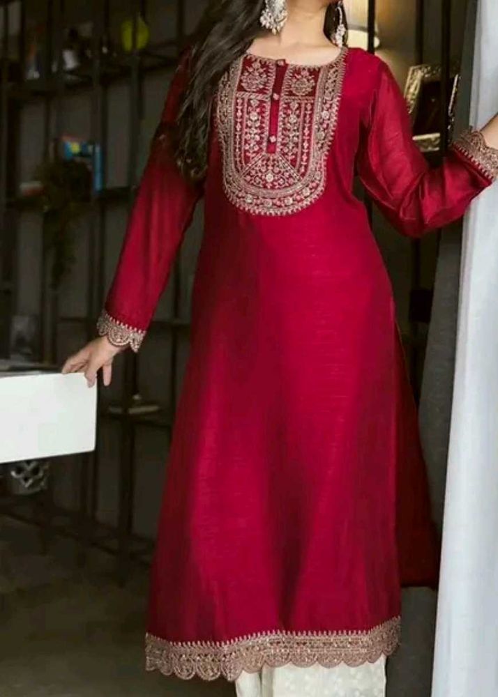 Pink Kurta