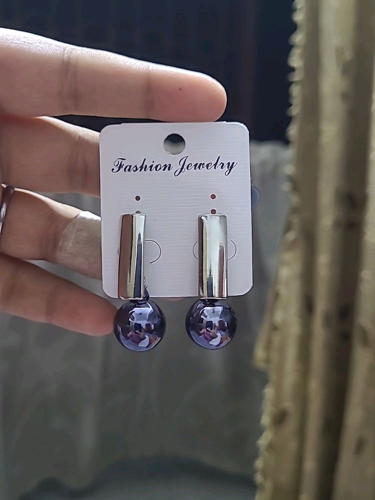 Blue Stud Earring