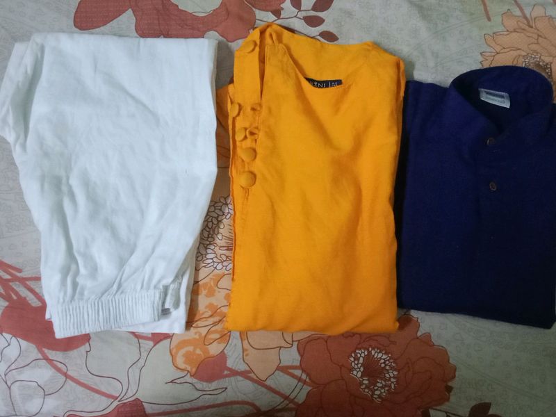 Two Kurta And One Payjama