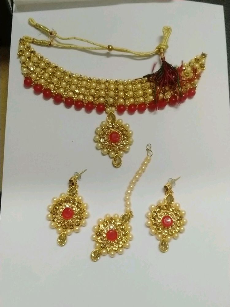 Brand New Jewellery Set Red