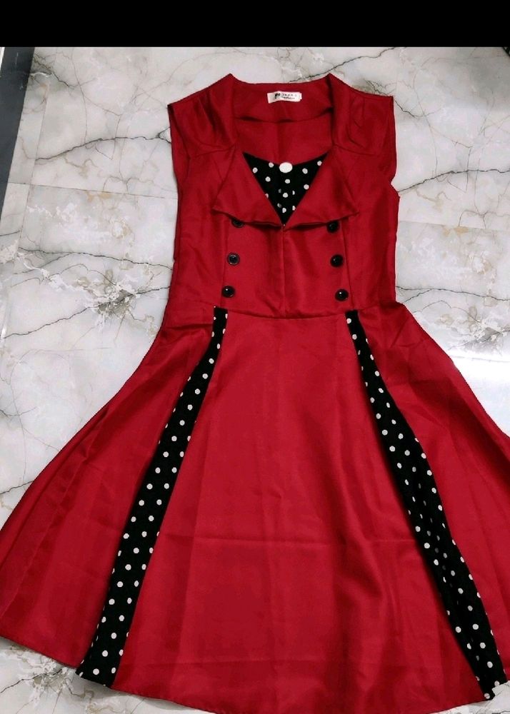 Red Retro Frock