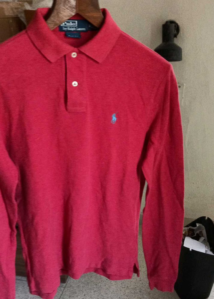 Authentic Slim Fit Full Sleeves Polo Ralph Lauren