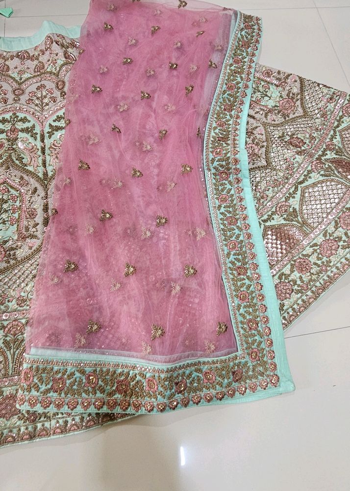 Bridal lehnga Choli Suite