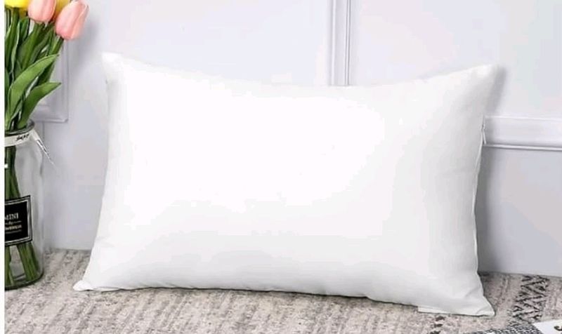 1 Microfiber White 🤍🤍🤍🤍 Colour Cotton Pillow