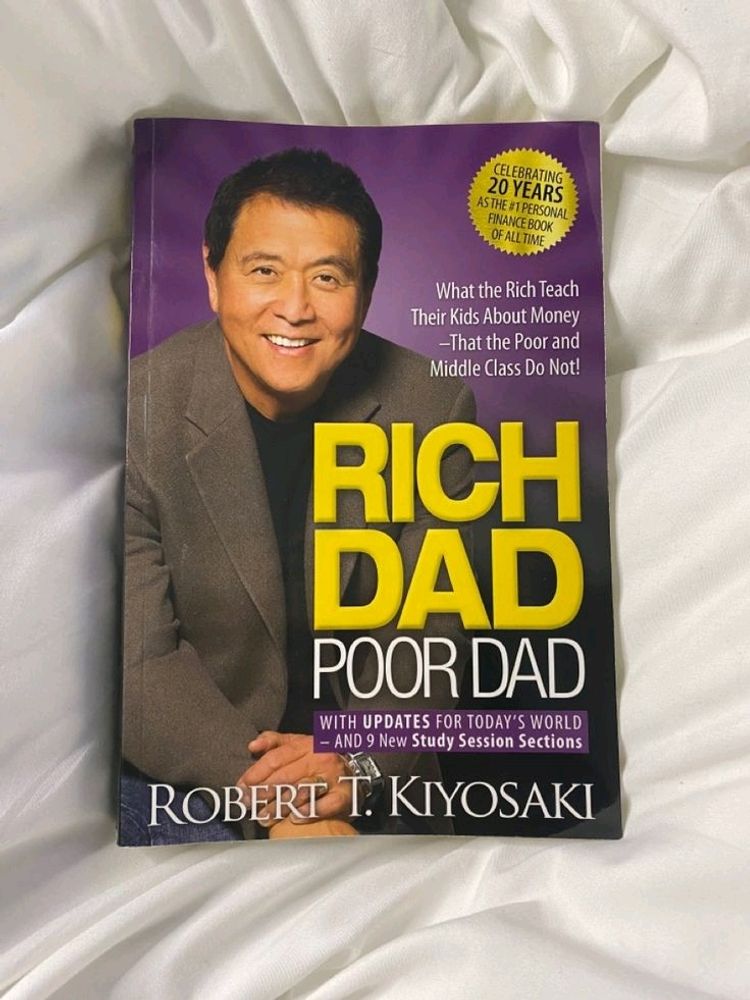 Rich Dad Poor Book by Robert Kiyosaki