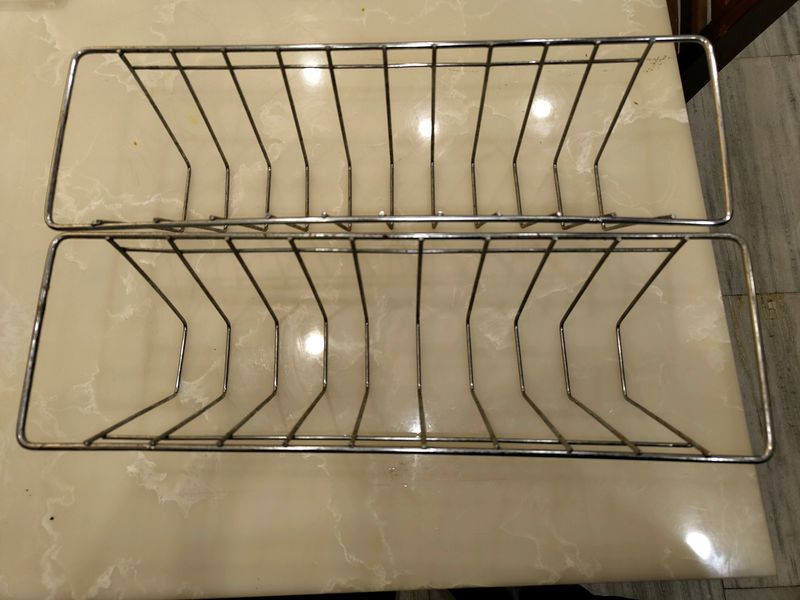 Stainless Steel Dish Or Plate Stand 10 Sections