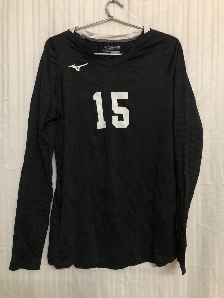 Mizuno Black Long Sleeve T Shirt