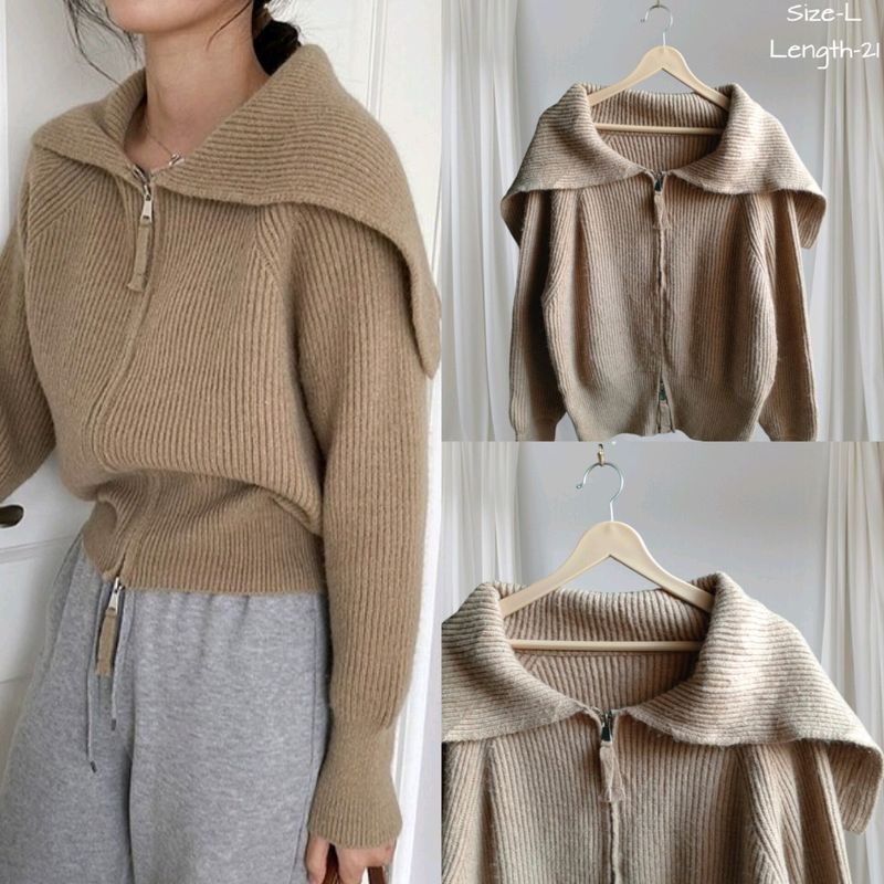 Double Zip Sweater