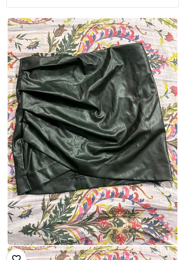 H&m Leather Skirt