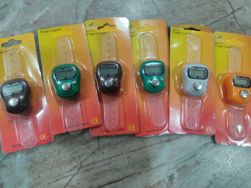 Finger Counter Pack Of 6