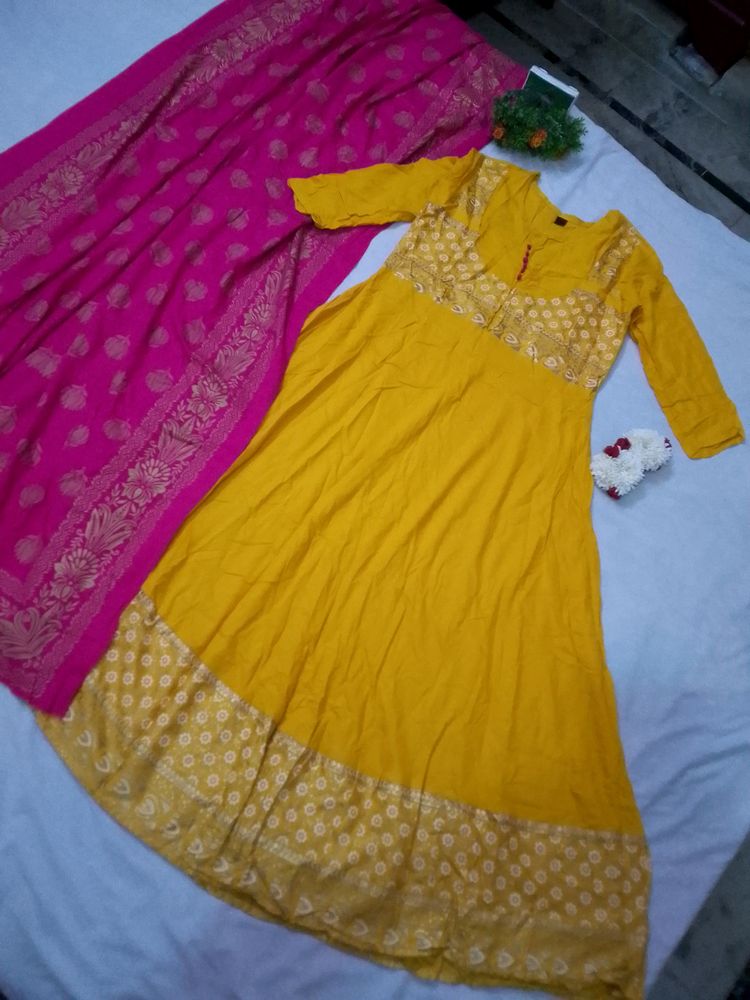 New Without Tags Kurti Set With Duppta