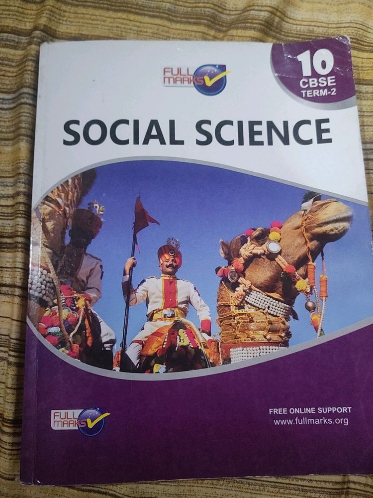 10 CBSE SST Term -2 Book