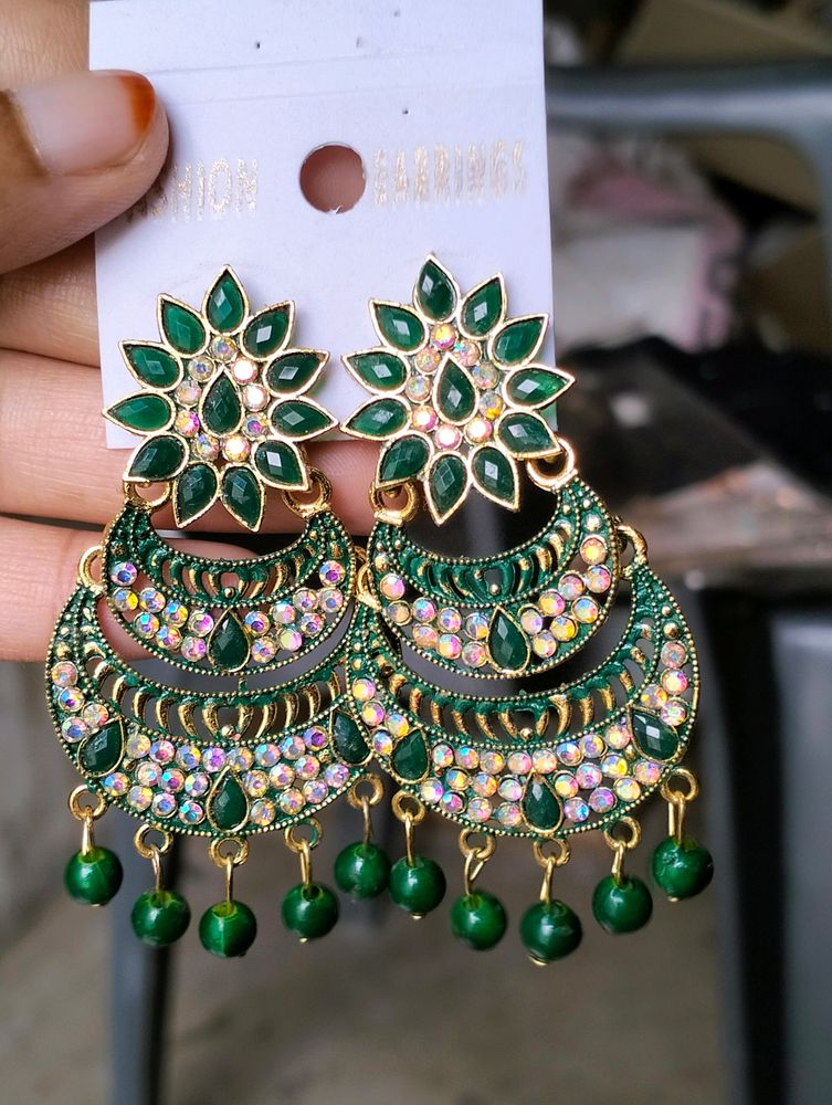 Party Wear New Bridal Earrings For Women