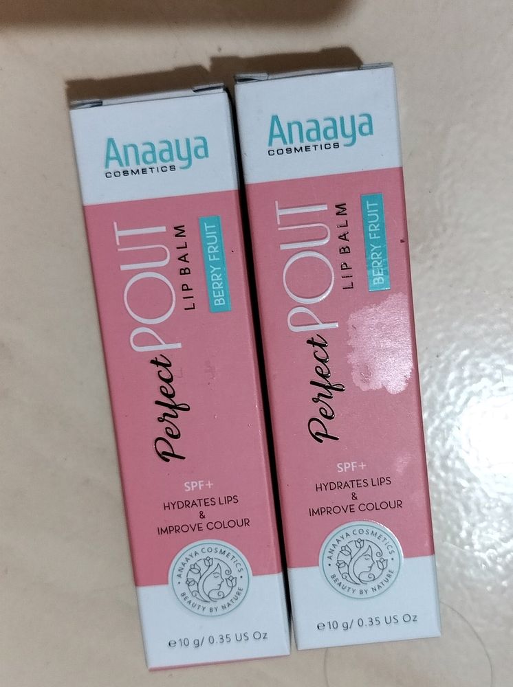 2 Anaaya Perfect Pout Lip Balm