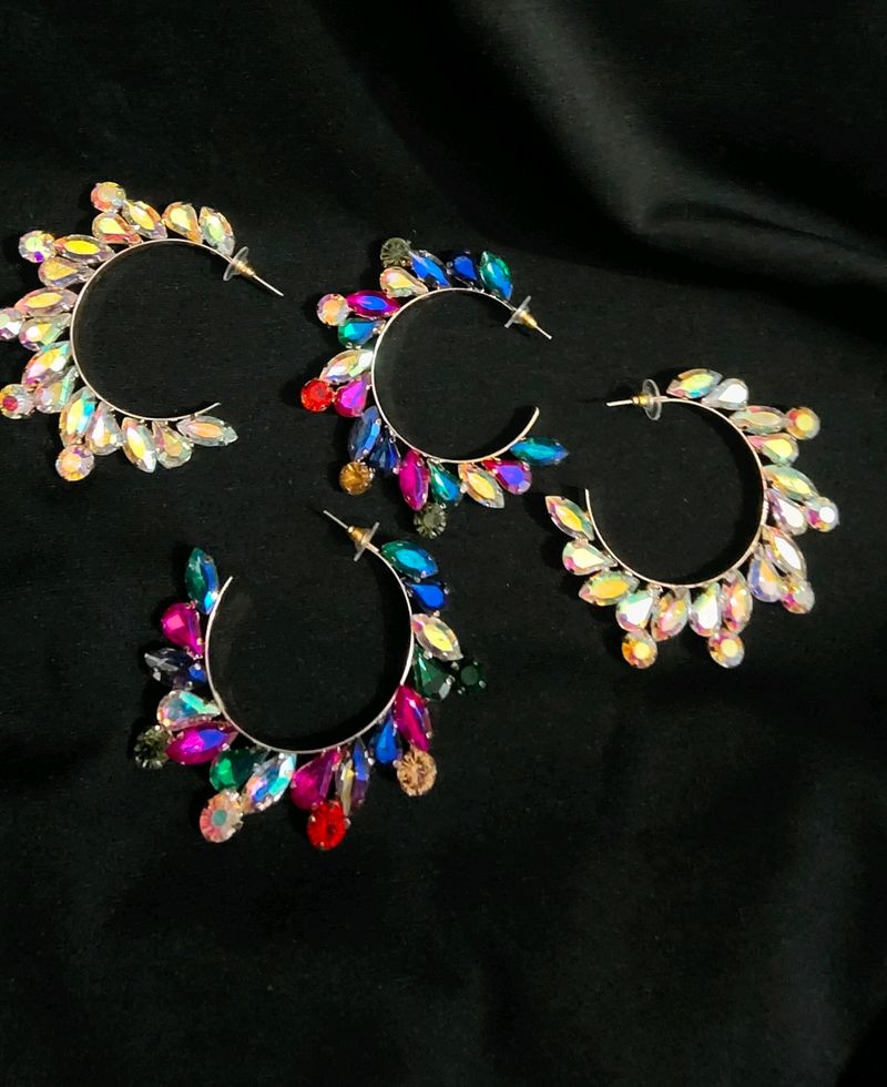 Korean Hoops Earrings