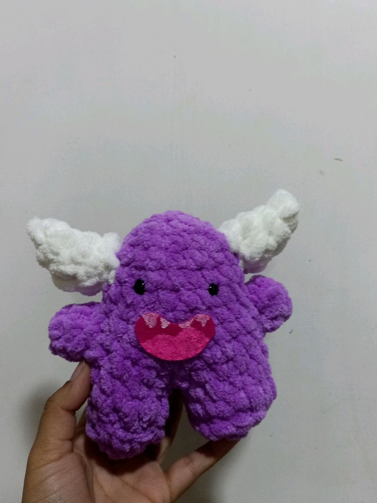 Monster Soft Toy Crochet ( Plushie)