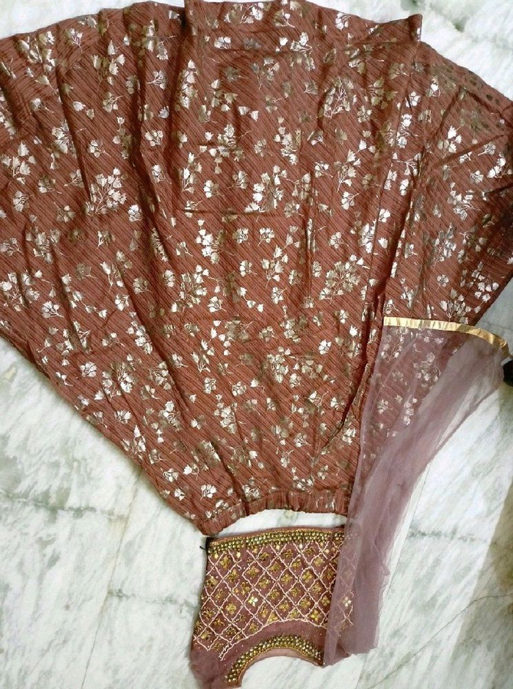 Lehenga 🤎🔥 Crop Top Legenga