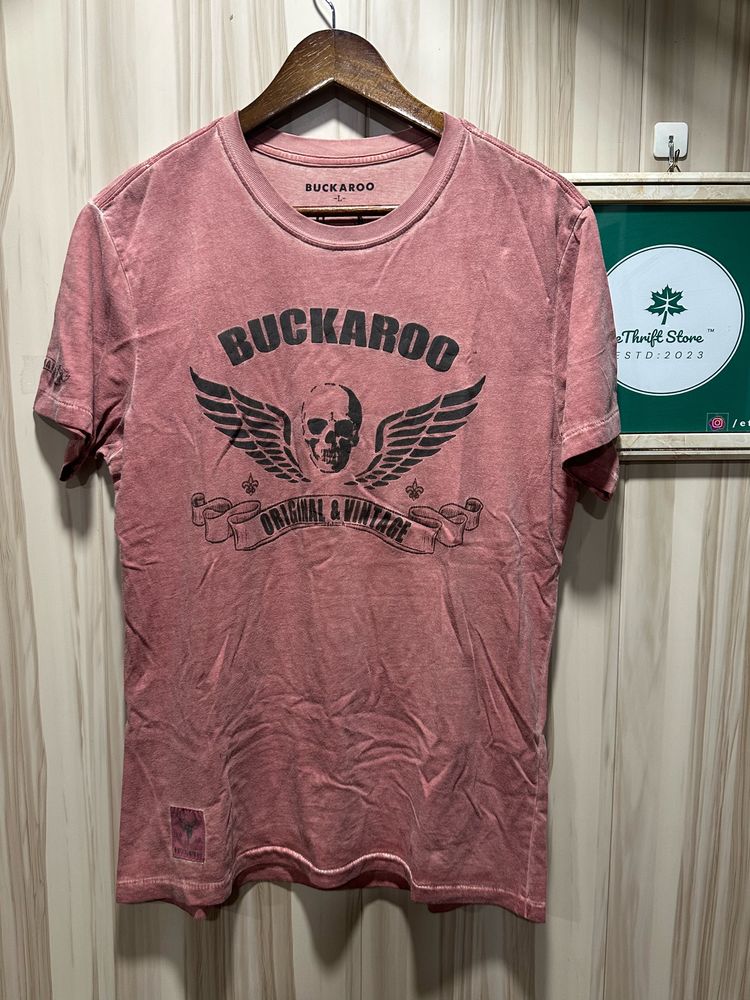 Buckaroo Greased Wash Effect T-Shirt