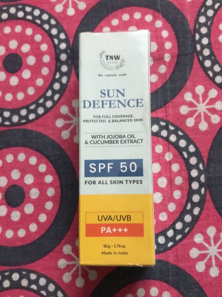 TNW Sun Defence Spf 50 For All Skin Type
