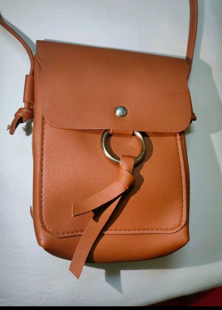 Leather Sling Small Bag