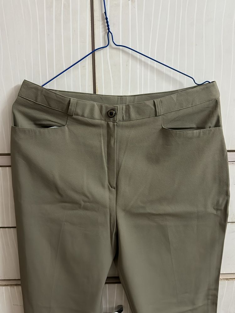 Formal Olive Pants