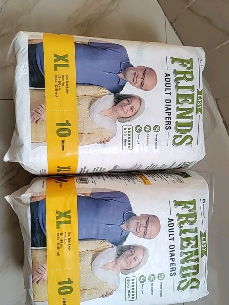 Adult Diapers Set Of 2 Packs