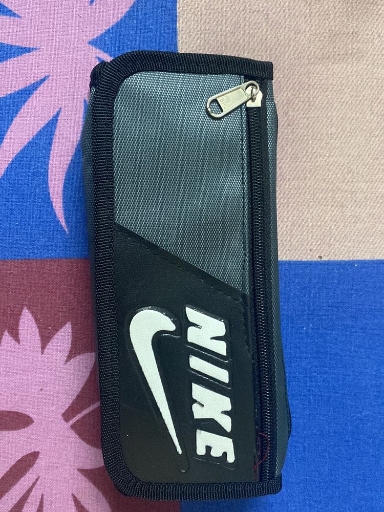 Nike Bold Pencil Pouch In Black Colour