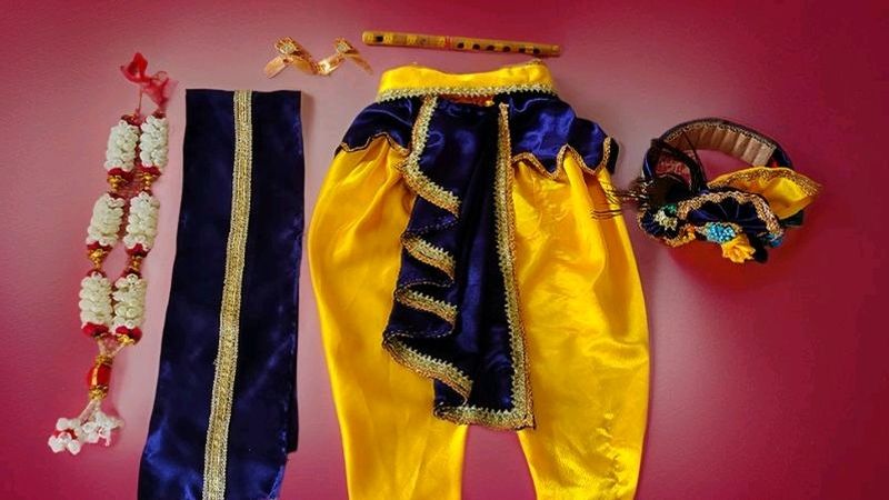 Handmade Krishna Costume