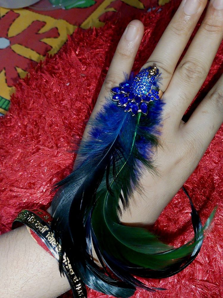 Long Peacock Ring❤️