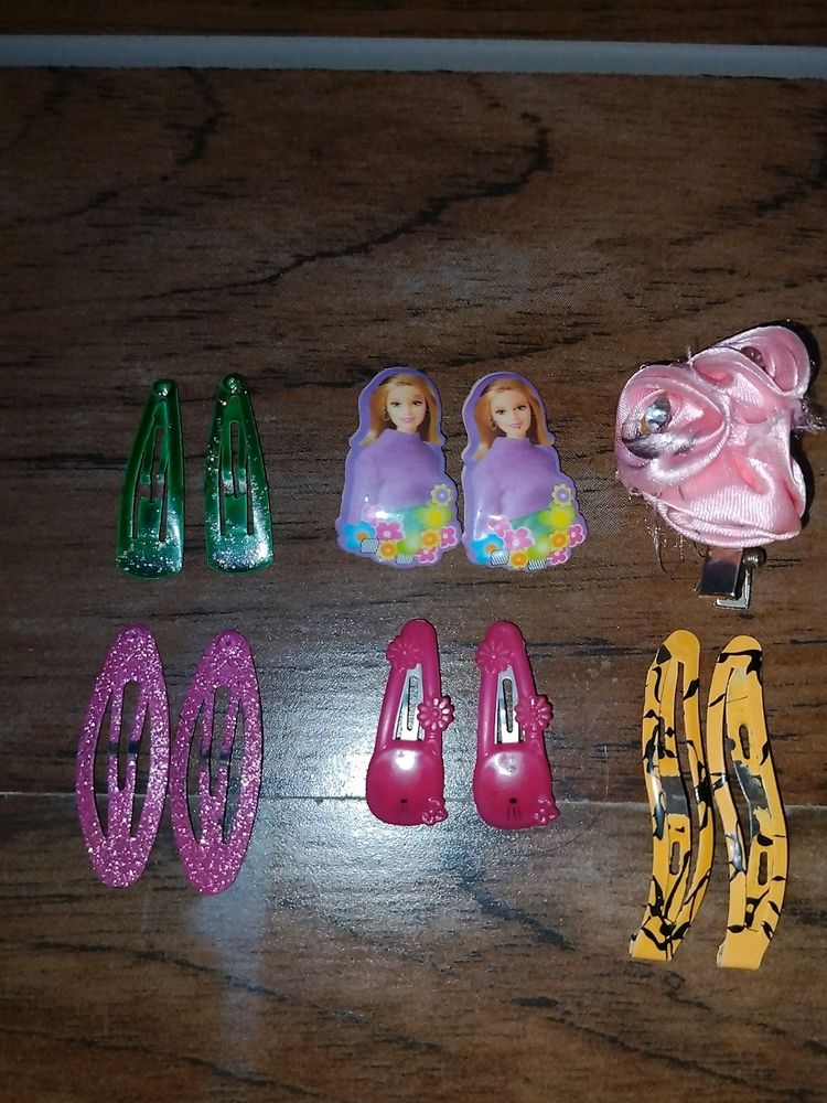 Cute Combo Of 6 Hair Clips 💝🥰😍