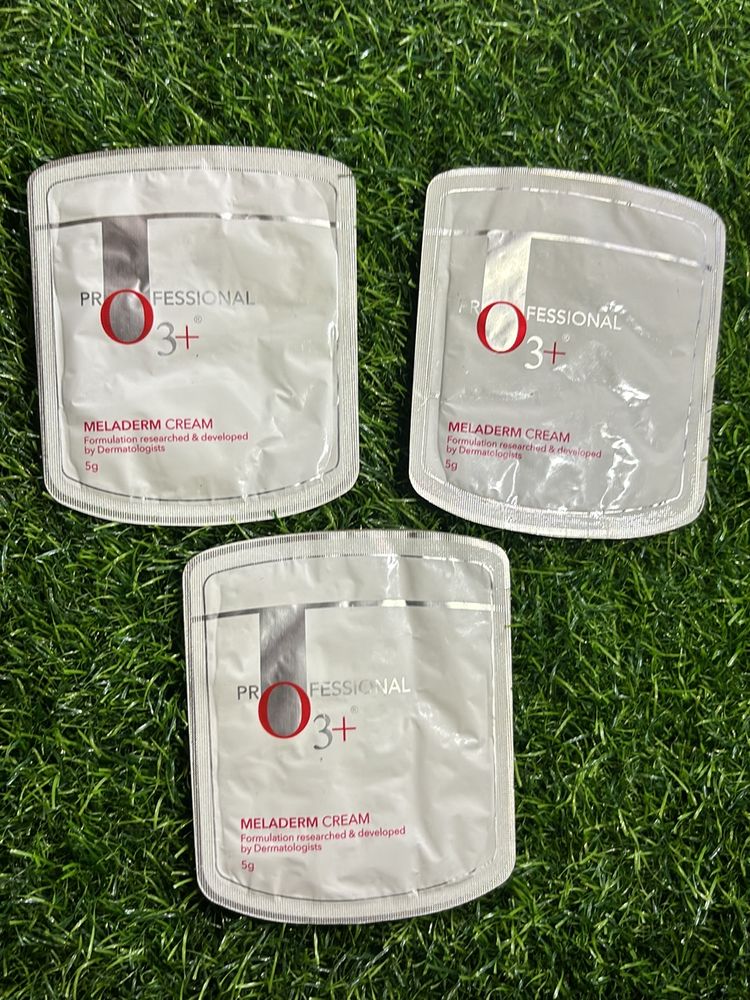 O3 PROFESSIONAL MELADERM CREAM PACK OF 3 SAMPLE