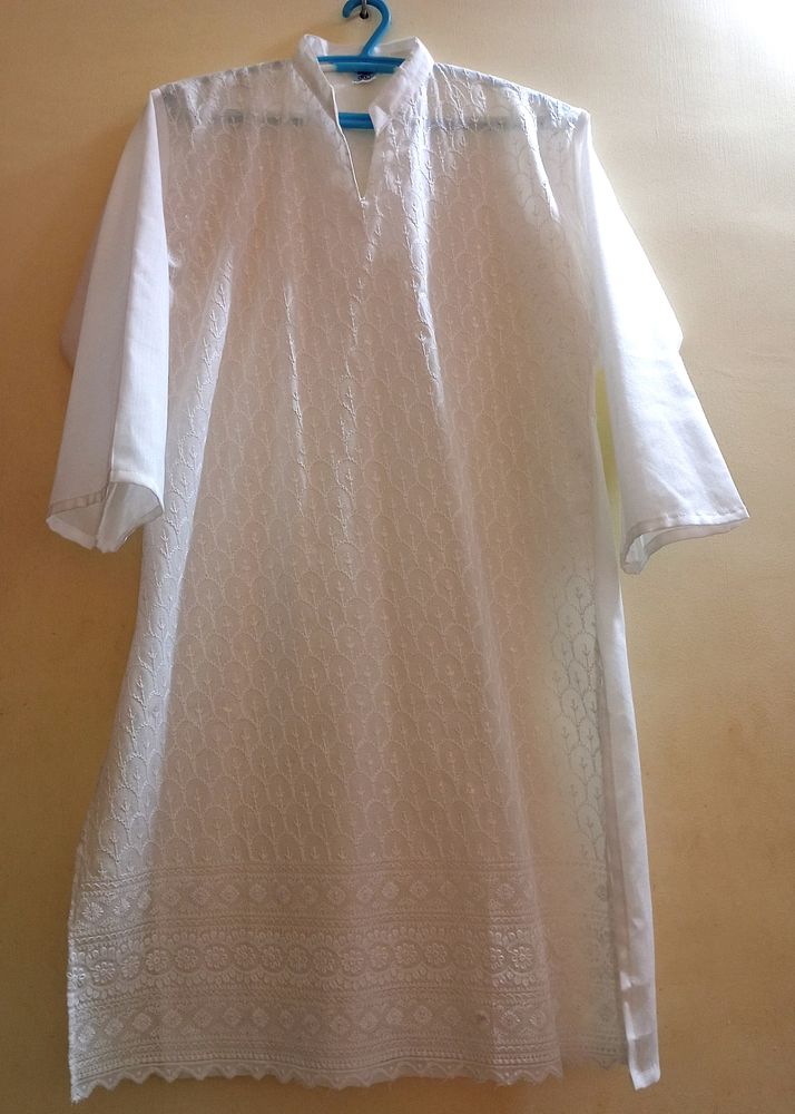 Women White Kurta