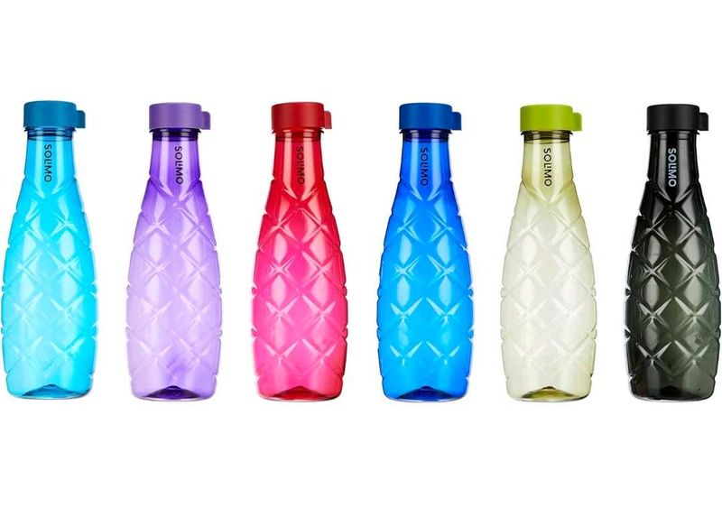 Brand - Solimo, 1 Lt Water Bottle | Multicolor |