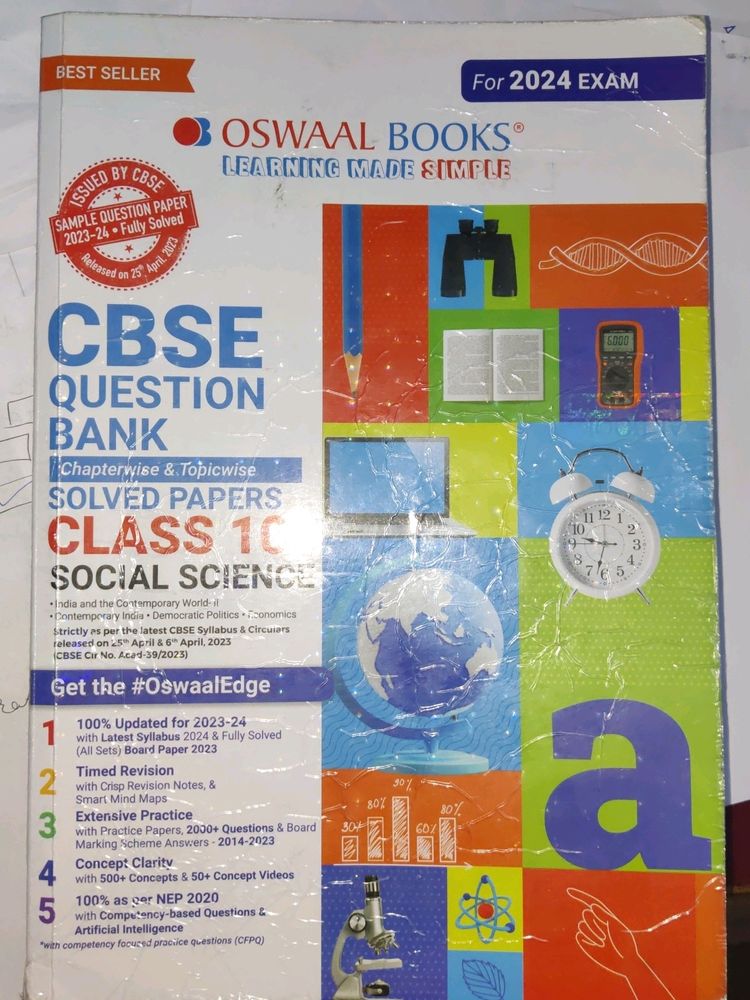 Class 10th Oswaal SST Question Bank