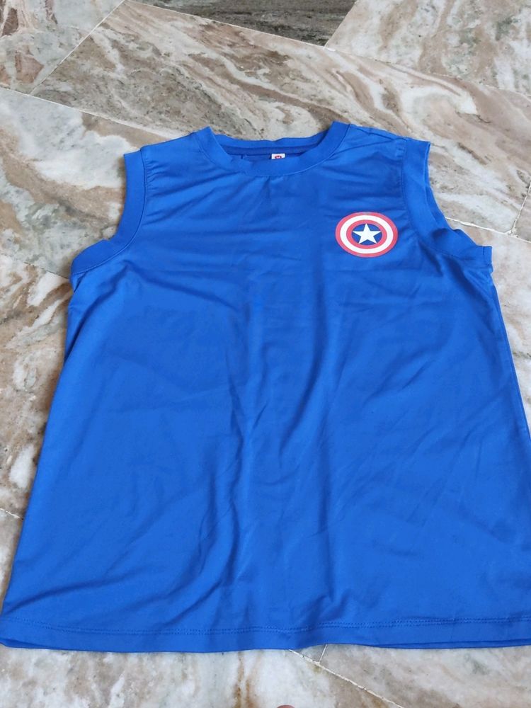 Captain America Vest For Boys