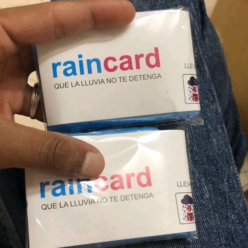 Rain Card Package OF 2