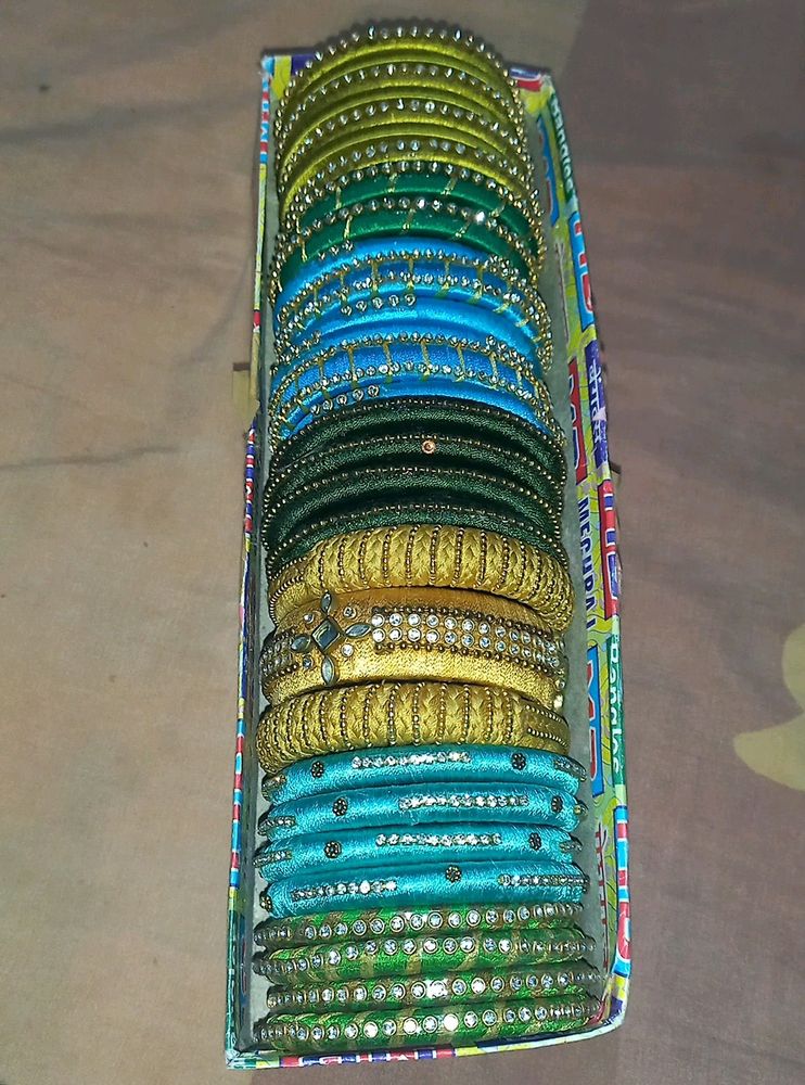 Silkthread Bangles