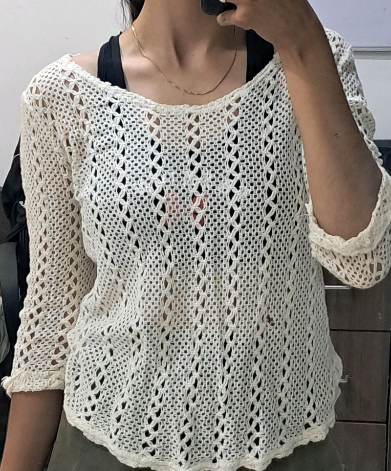 Y2k Crochet Top