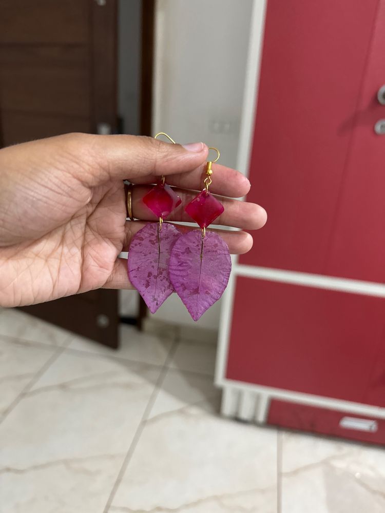 Bougenvilla Earrings