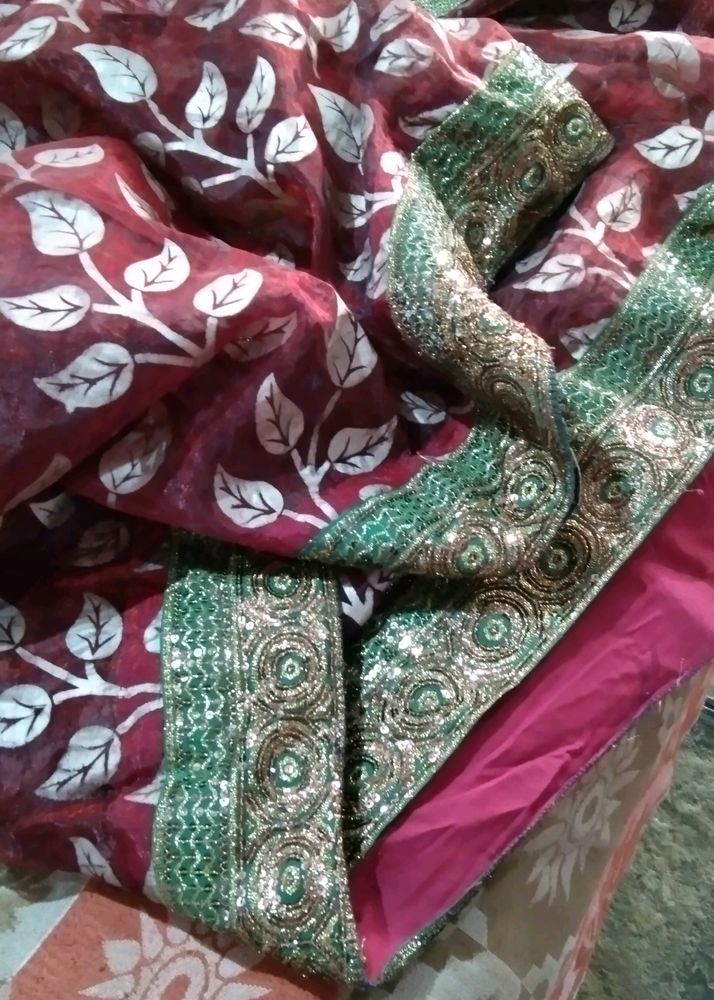 Tissue Saree