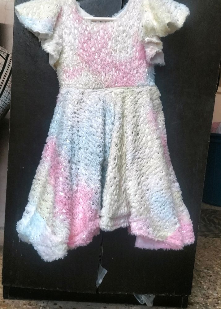 Unicorn Colour Frock & Leggins